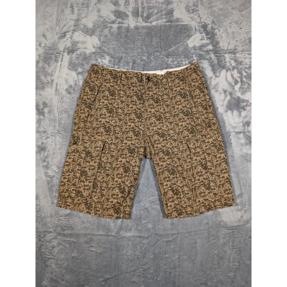 Levi's Men's Relaxed Fit Cargo Shorts Camo Camouflage Military Ace Sz 32W